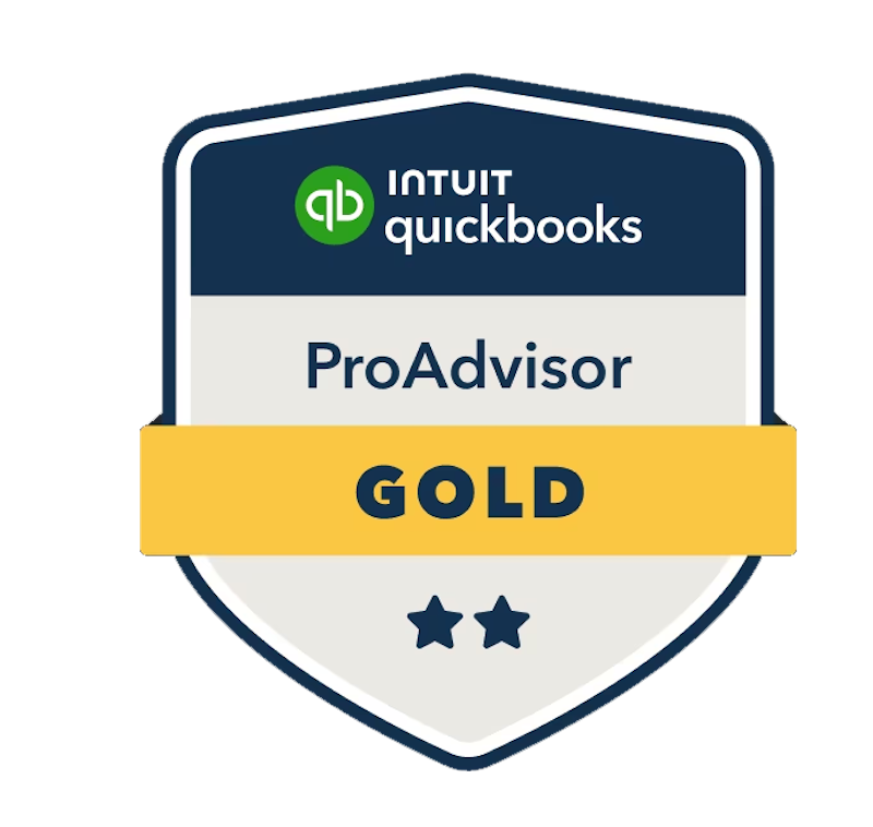 Quickbooks ProAdvisor Gold Logo Accreditation Colour